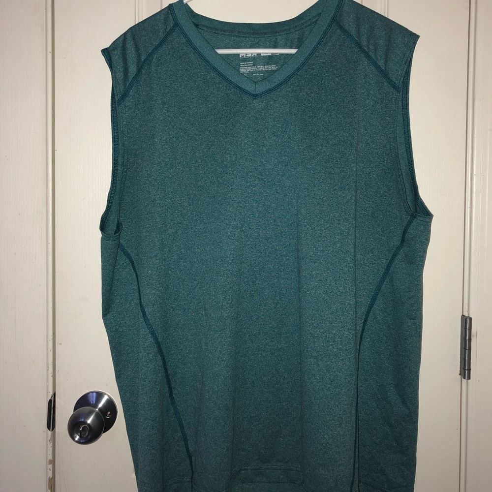 Michael strahan XL blue shirt